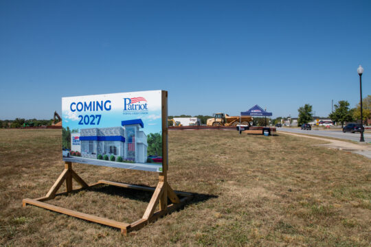 Ranson Groundbreaking Sign