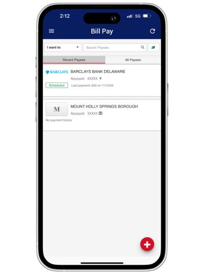 nuevo pago de facturas